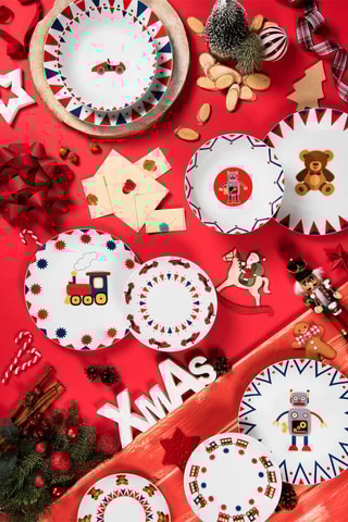 Serviço de porcelana Toy History 12 peças