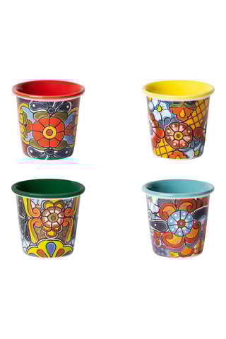 4 chávenas de café em Bone China 10 cl