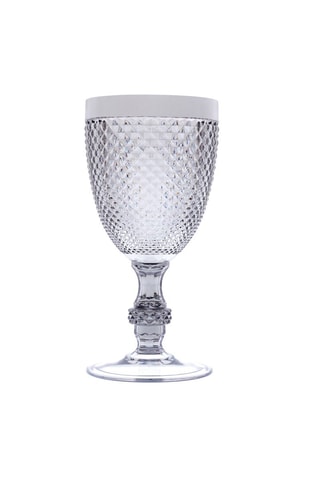 6 copos de pé Diamond   39 cl