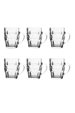 6 canecas de cerveja Praga - 55 cl