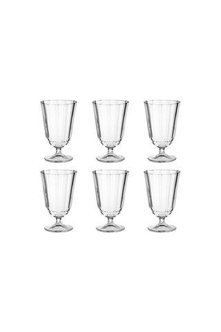 6 copos Victoria 25 cl