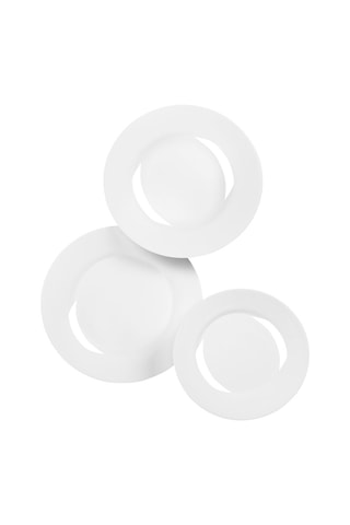 Serviço de vidro opal Toledo 18 peças