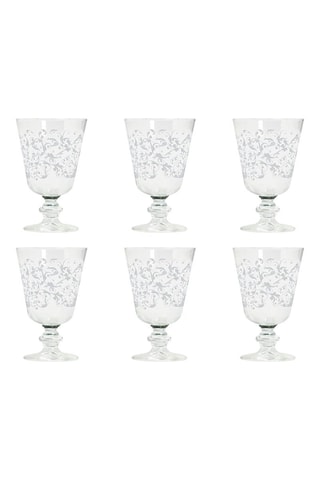 6 copos de pé Domus 28 cl