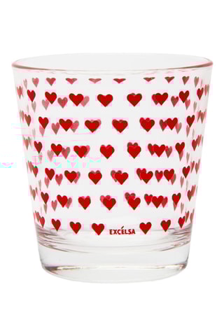 6 copos Enjoy Cuori - 25 cl