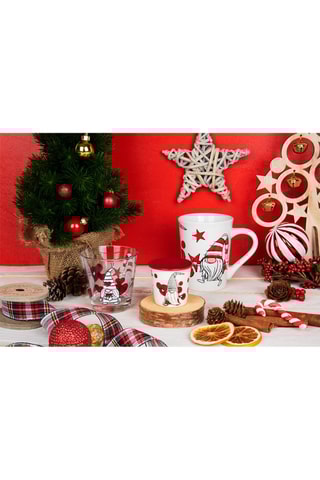 6 copos em vidro soprado 25 cl