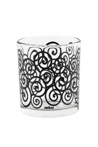 6 copos Magic Black 26 cl