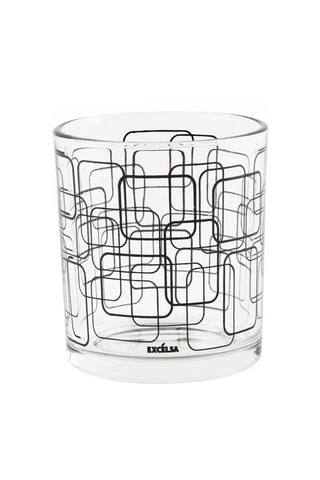 6 copos Magic Black 26 cl