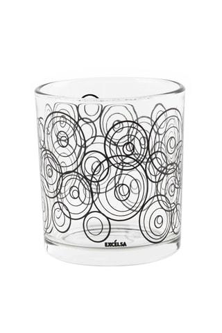 6 copos Magic Black 26 cl