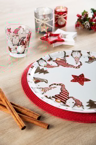 6 copos de água Gnomo 25 cl