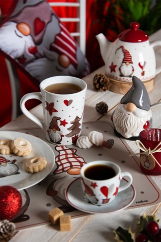 Almofada Gnomo Cinzento - 45 x 30 cm