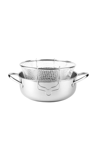 Fritadeira em aço inoxidável 24 cm