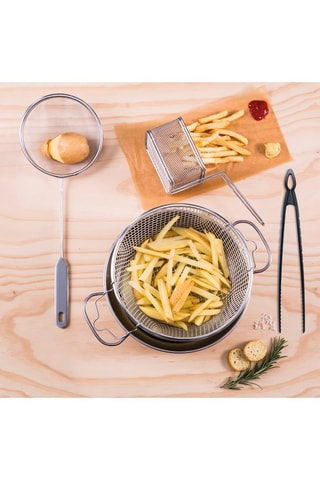 Fritadeira em aço inoxidável 24 cm