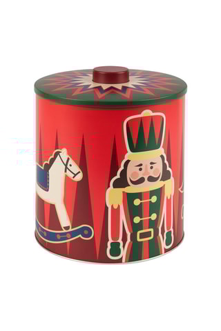 Caixa para bolachas Vintage Christmas 18,8 x 23 cm