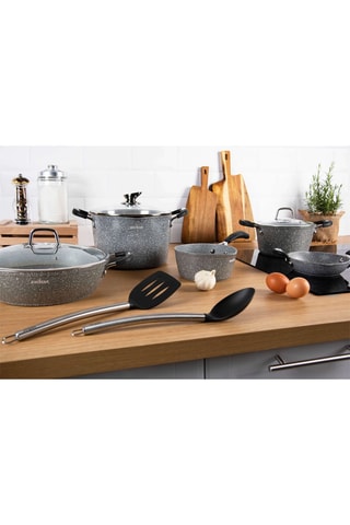 5 utensílios em aço