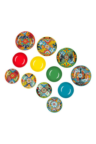 Serviço em porcelana e arenito Acapulco - 12 peças