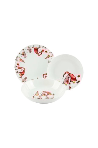 Serviço em porcelana Gnomo 18 peças