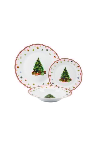 Serviço de porcelana Chritsmas Eve - 18 peças