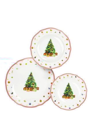 Serviço de porcelana Chritsmas Eve - 18 peças