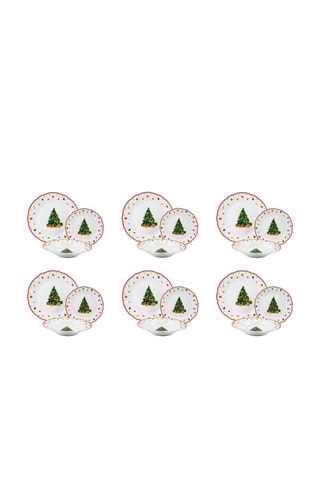 Serviço de porcelana Chritsmas Eve - 18 peças