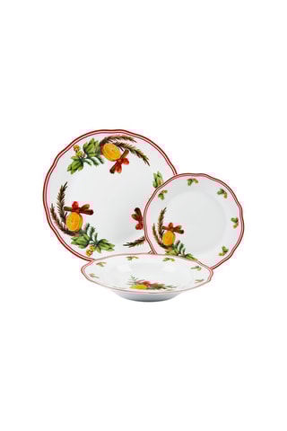 Serviço em porcelana Cinnamon - 18 peças