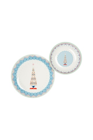 Serviço em porcelana Xmas Sweet - 12 peças