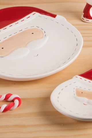 Base para colher Santa Klaus Country Style