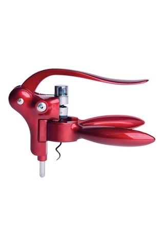 Saca-rolhas com alavanca Vermelho