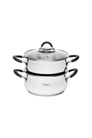 Trem de cozinha em aço inoxidável Smart - 7 peças