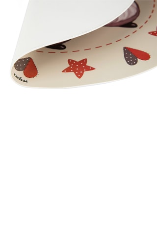 2 individuais de mesa Gnomo - Bege - 38 cm