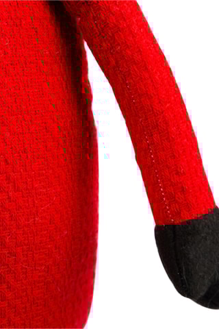 Gnomo de Natal - Vermelho e branco