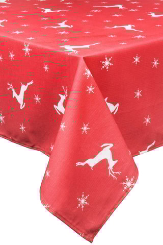 Toalha de mesa retangular Nordic - Vermelho