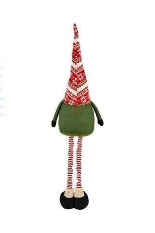 Gnomo de Natal - Verde-escuro e vermelho