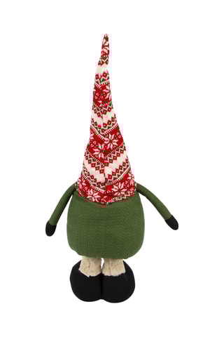 Gnomo de Natal - Verde-escuro e vermelho