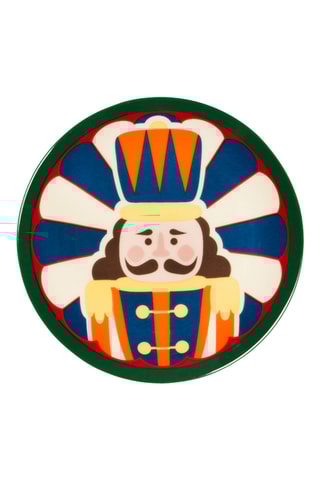 6 pratos para aperitivo em porcelana Vintage - 15 cm