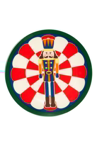 6 pratos para aperitivo em porcelana Vintage - 15 cm