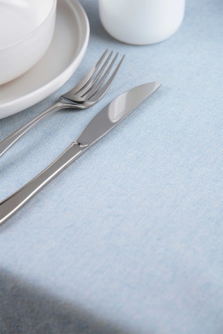 Toalha de mesa retangular Pastel - Azul-celeste