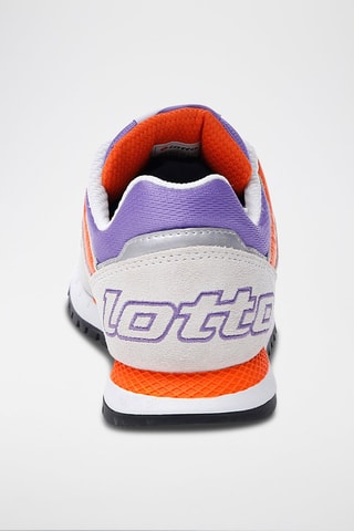 Chaussures de running en nubuck Runner Plus '95 II W - Gris clair et blanc