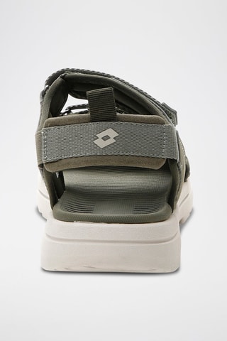 Sandales Levante - Gris et vert