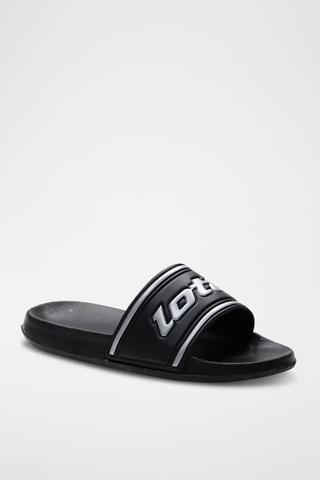 Claquettes Midway IV Noir et argenté