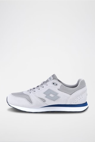 Sneakers en cuir XV MSH Blanc et gris clair