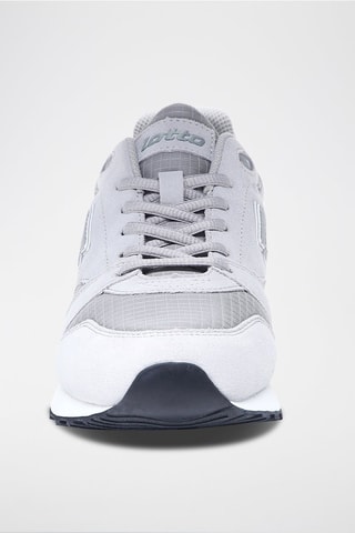 Sneakers en cuir XV MSH Blanc et gris clair