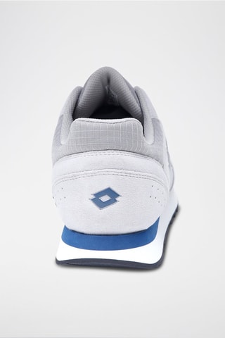 Sneakers en cuir XV MSH Blanc et gris clair