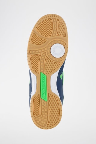 Chaussures de futsal en cuir Tacto 200 IV - Bleu marine