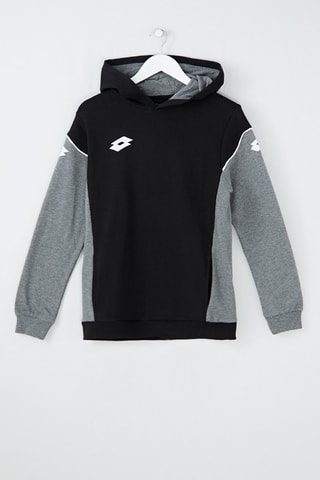 Sweat à capuche Stars Evo Noir et gris chiné