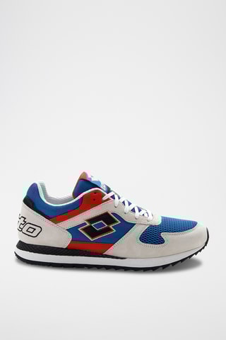 Chaussures de running en nubuck Runner plus 95 III - Bleu clair et gris 