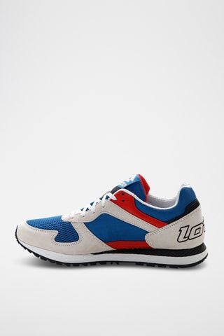 Chaussures de running en nubuck Runner plus 95 III - Bleu clair et gris 
