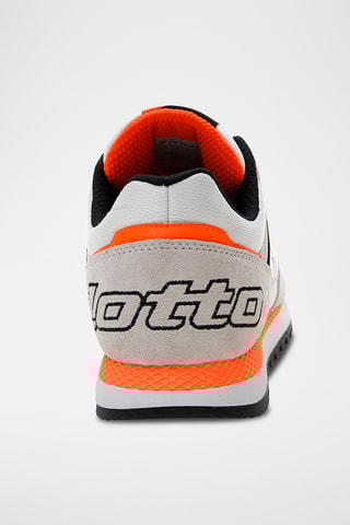 Chaussures de running en nubuck Runner plus 95 III - Blanc et gris clair