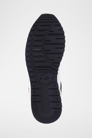 Chaussures de running en nubuck Runner plus 95 III - Blanc et gris clair