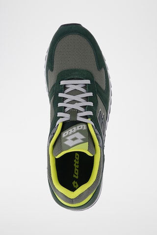 Chaussures de running en nubuck Runner plus 95 III - Vert olive
