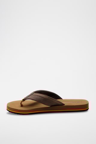 Tongs Skiatos Flip - Marron clair